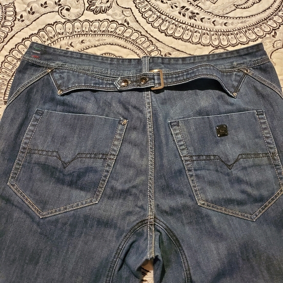 MEN'S JEANS DIESEL PHEYO W 38" L34" MADE IN ITALY WASH 0088Z - Picture 2 of 7